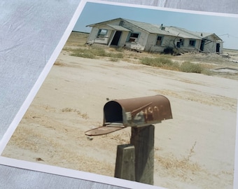 Rundown House Darkroom Handprint 8"x10"