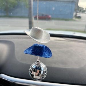 Mini Cowboy Hut Auto Anhänger
