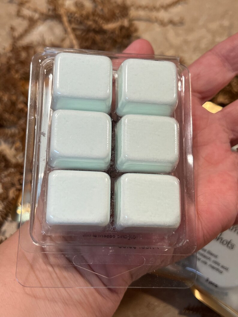 Shower Steamer Stuffy Nose Tablets Organic Menthol, Eucalyptus & Mint