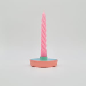 Porcelain Candle Holder Blue