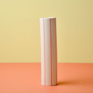 Coloured Striped Vase image 7