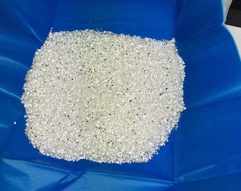 Diamantes blancos naturales reciclados Cuerpo a cuerpo / Calidad SI2 Color GH / Corte excelente Forma redonda / 1,3 mm-3 mm disponible