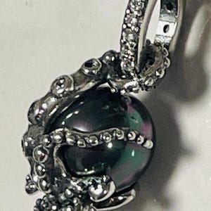 New Pandora The Little Mermaid Disney Ursula Dangle Charm Bead w/pouch
