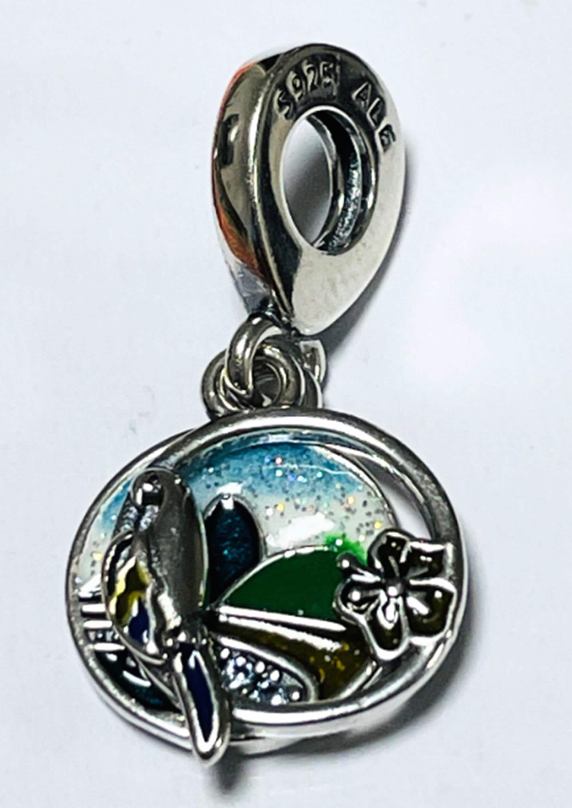 New Authentic Pandora, S925, Love Brazil Beach Fun Parrot Dangle