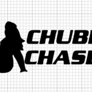 Chubby Chaser Die Cut Decal / Vinyl Sticker