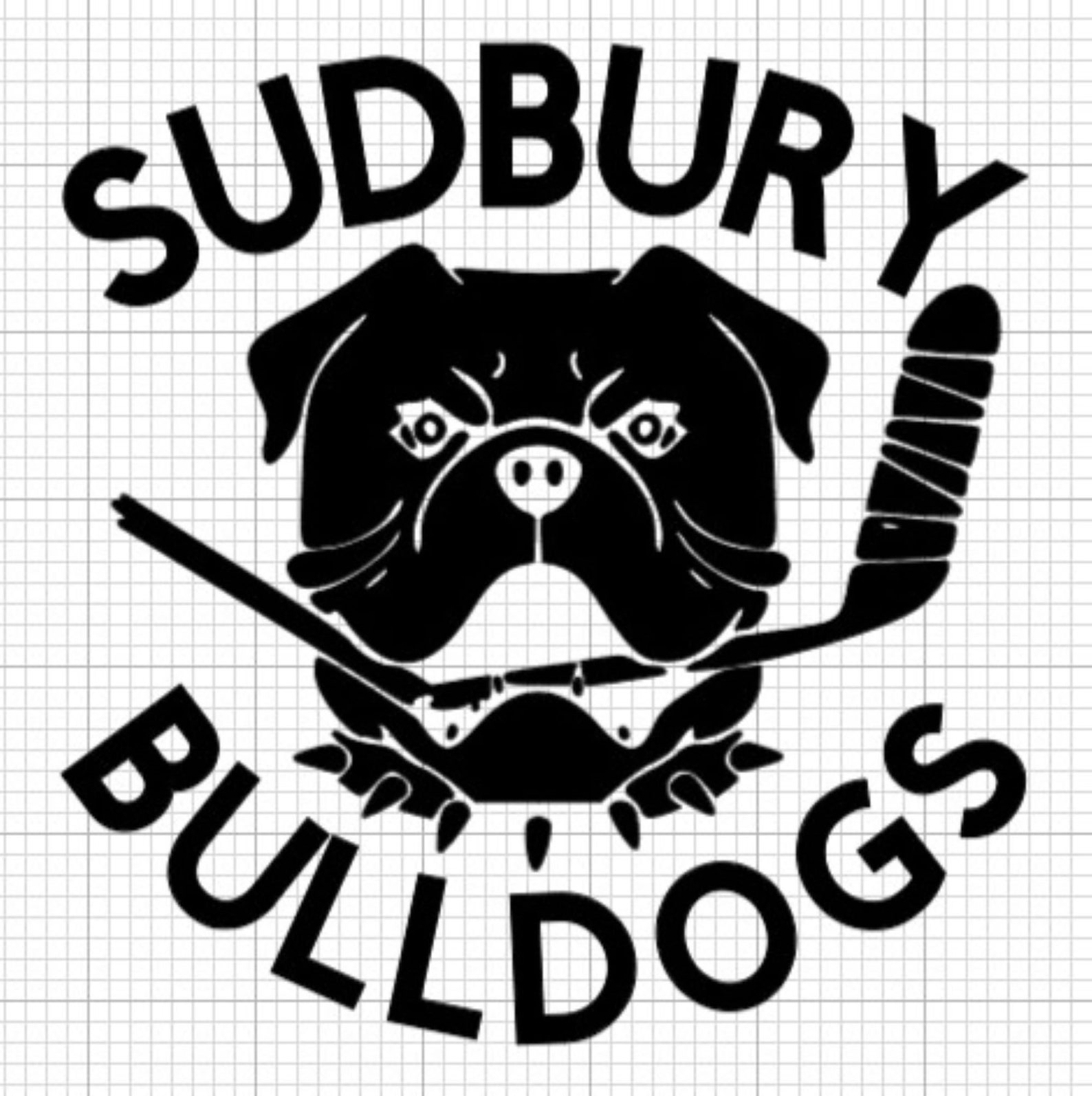 Sudbury Bulldogs Diecut Vinyl Decal / Sticker Etsy