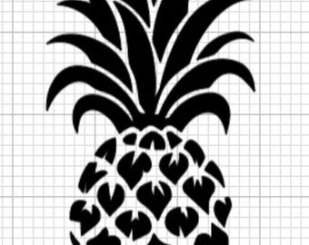 Pineapple Die Cut Decal / Vinyl Sticker
