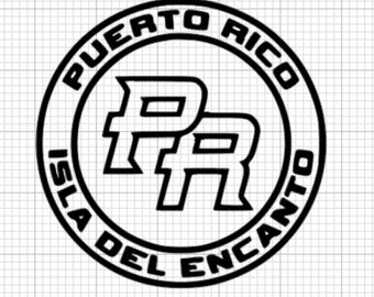 Puerto Rican Pride PR  Die-Cut Vinyl Decal / Sticker