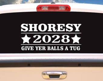 Shoresy 2028 adhesive vinyl decal