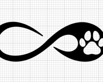 Dog Cat Animal Forever Love Die- Cut Vinyl Decal / Sticker