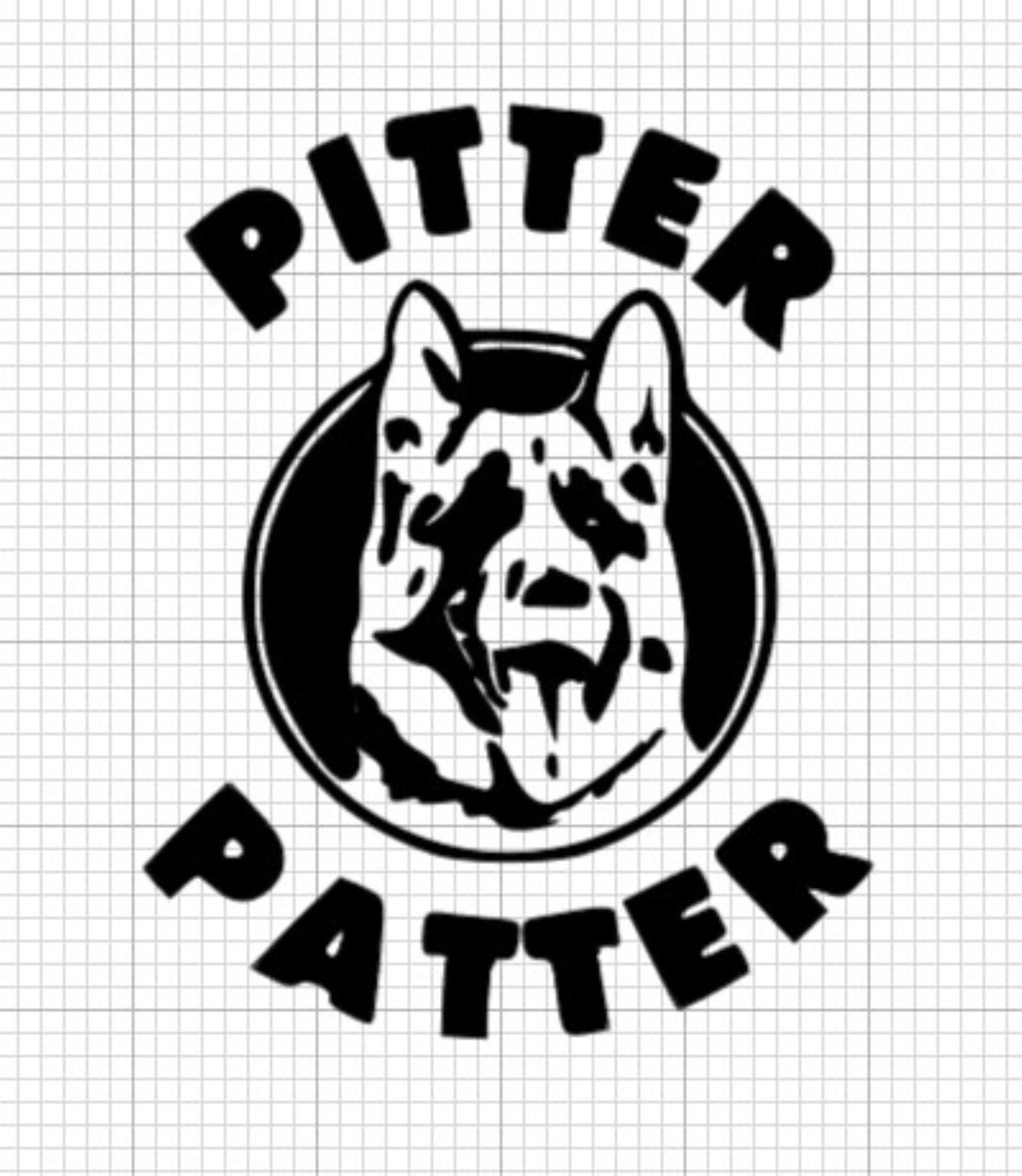Letterkenny Logo Pitter Patter Diecut Vinyl Decal Etsy