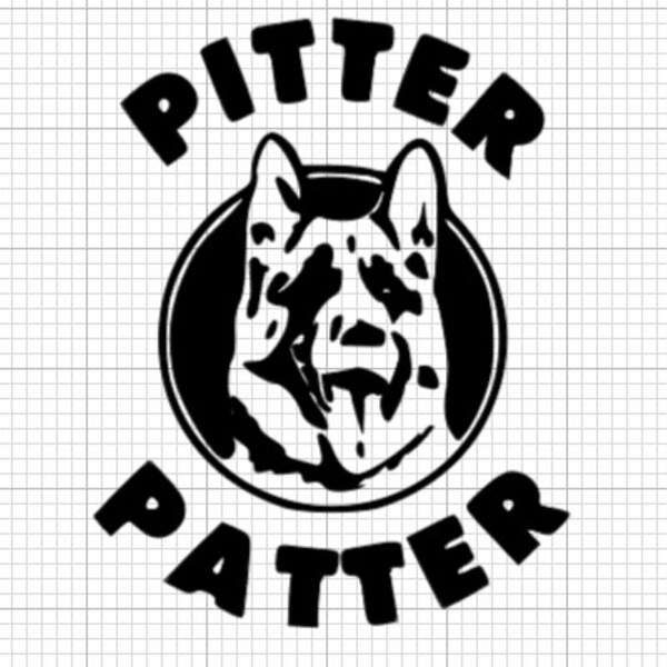 Letterkenny Logo Pitter Patter Die-Cut Vinyl Decal