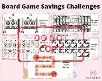 Board Game Savings Challenges (DIGITAL)