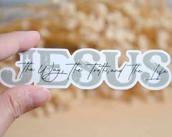 Jesus Christian Stickers| Faith Stickers| Christian Stickers
