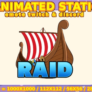 Animated RAID Emotes , Static Emotes, Static Emotes, Twitch Emotes Streamer, Discord Emotes, Static Twitch Emotes