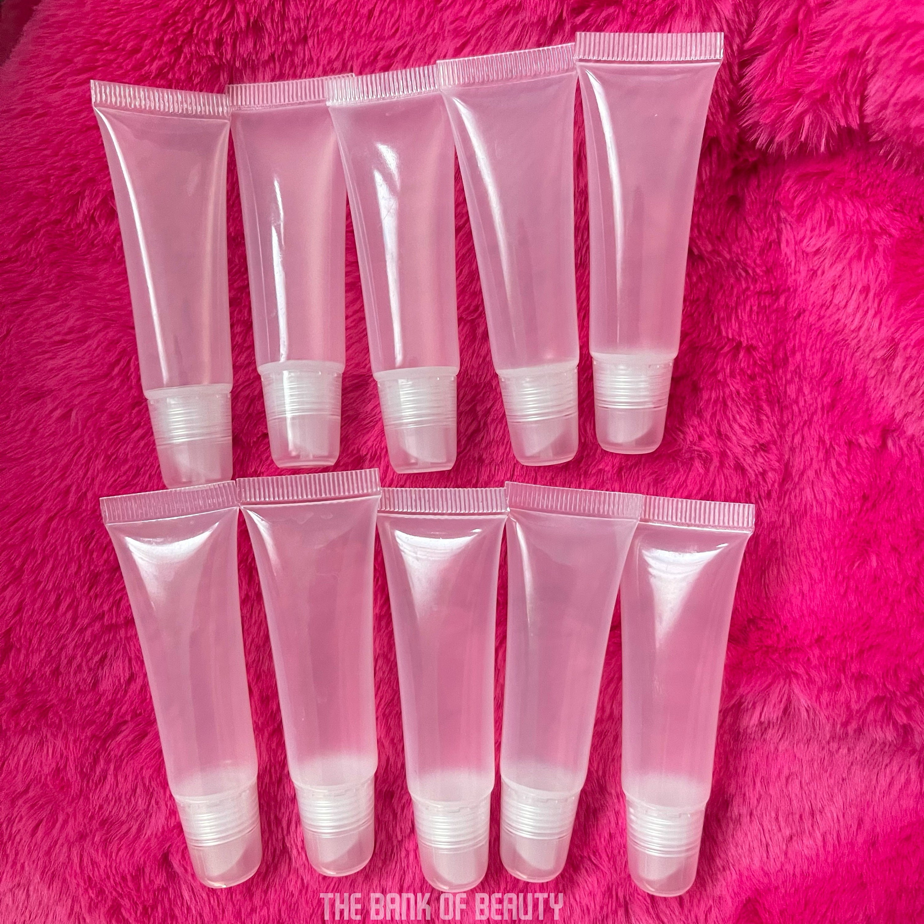 10 EMPTY SQUEEZE TUBES / wholesale lipgloss tubes / wholesale Etsy