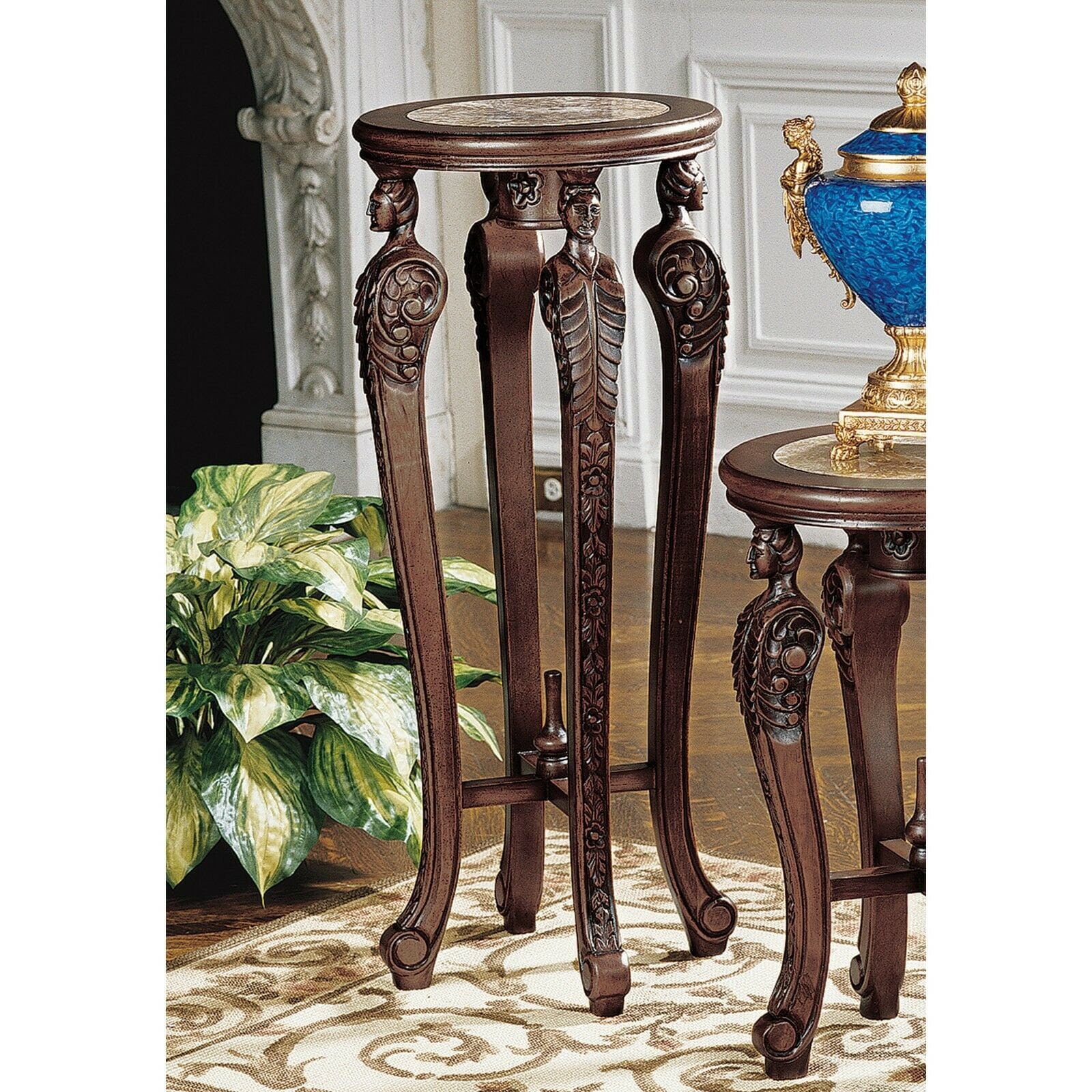 Design Toscano Four Caryatids Pedestal Large Etsy
