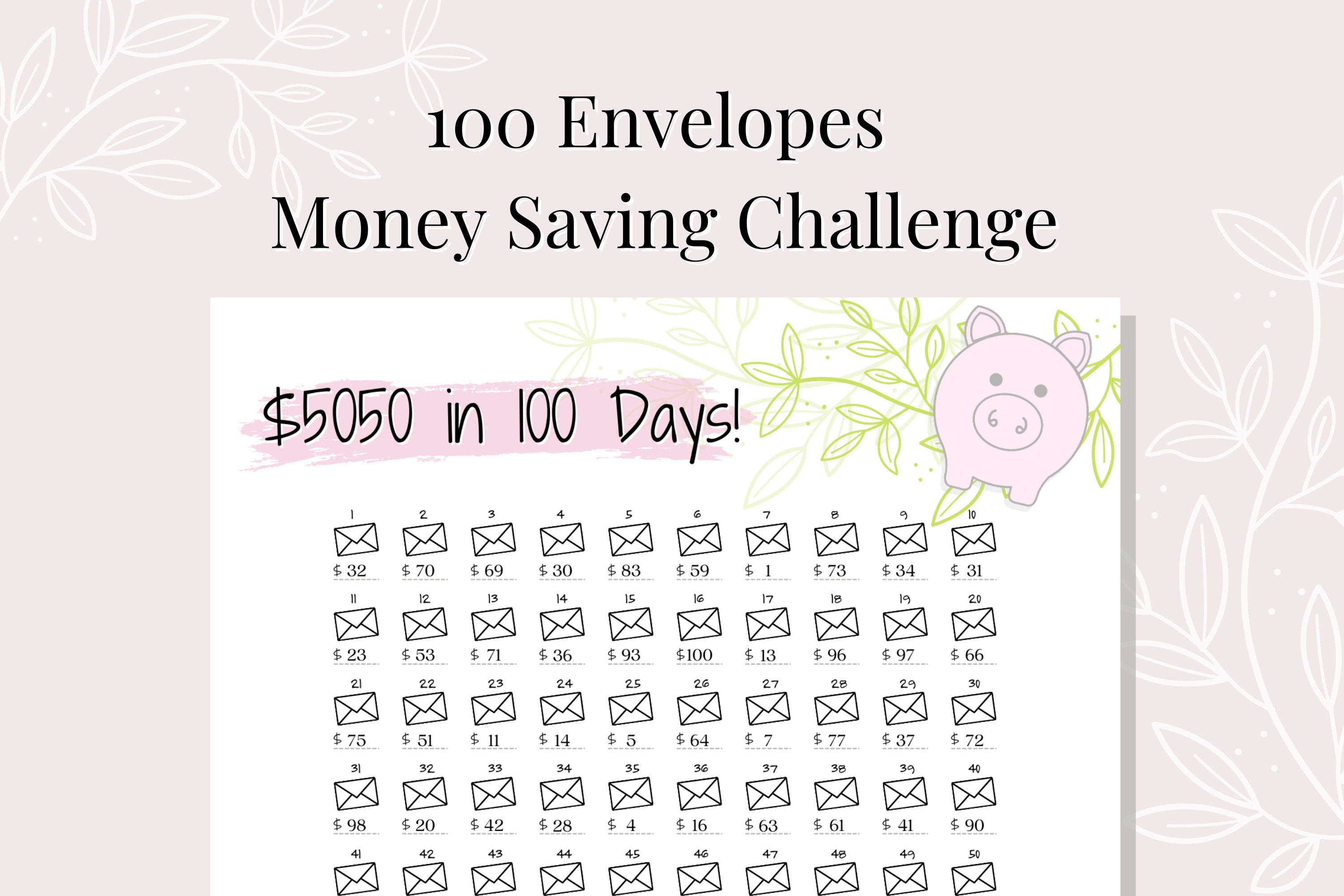 100 envelope money saving challenge 100 envelope money saving challenge