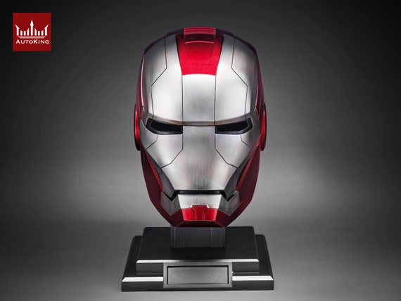 Iron Man Mark V Life Size 1 1 Scale Helmet Etsy