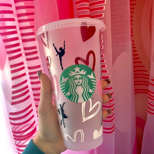 Dance Starbucks Cup Dance Cup Dancer Starbuck Cup Dance Etsy
