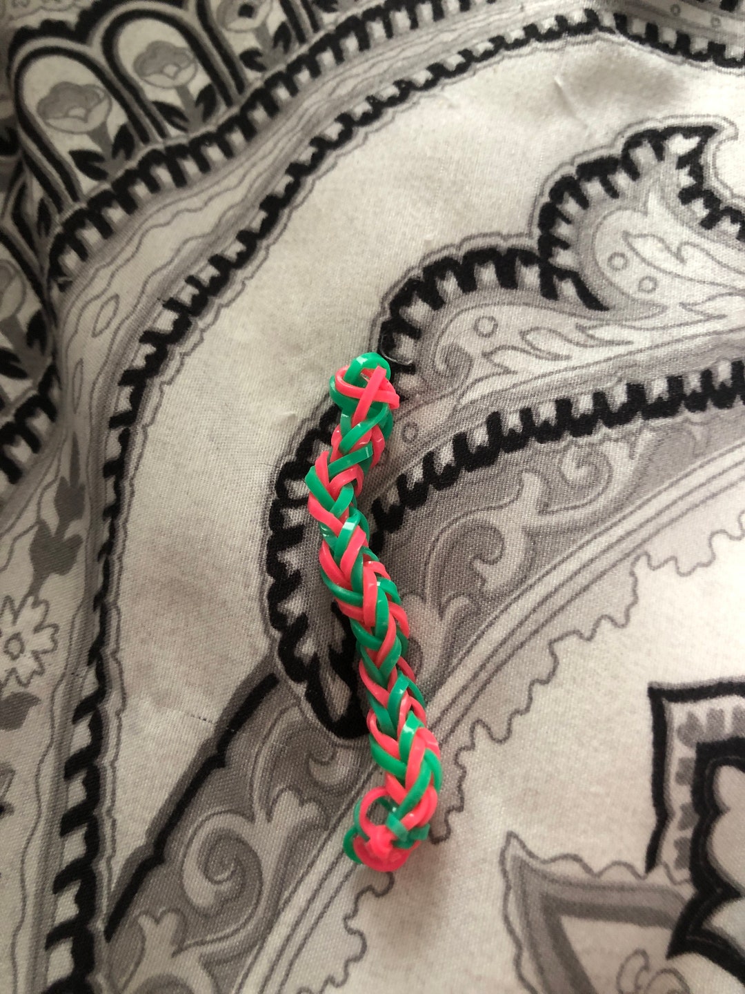 Rainbow Loom Keychains Etsy