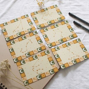 Carte postale Constellations A6