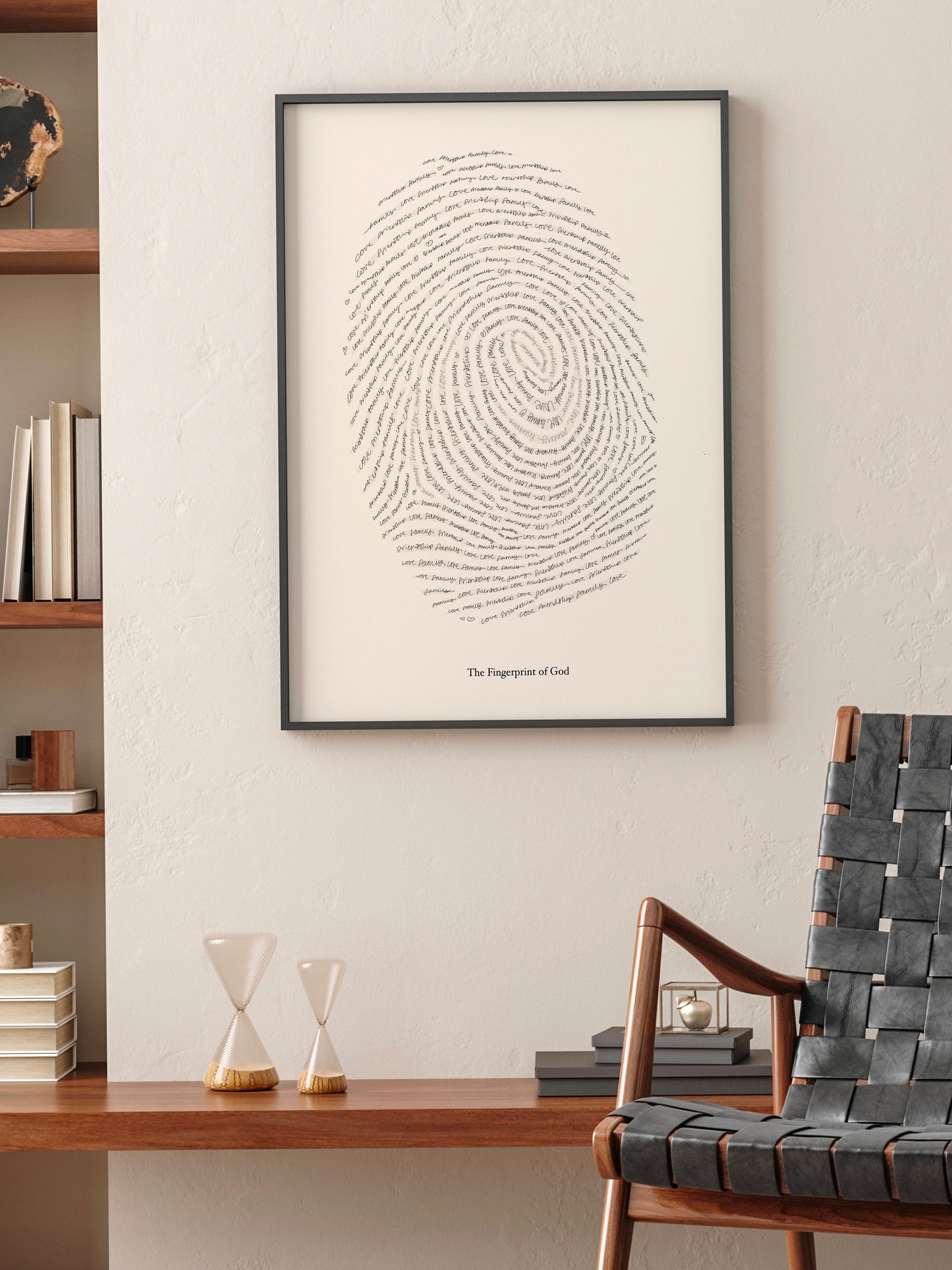 The Fingerprint of God Jesus Christ Art Aesthetic Print - Etsy