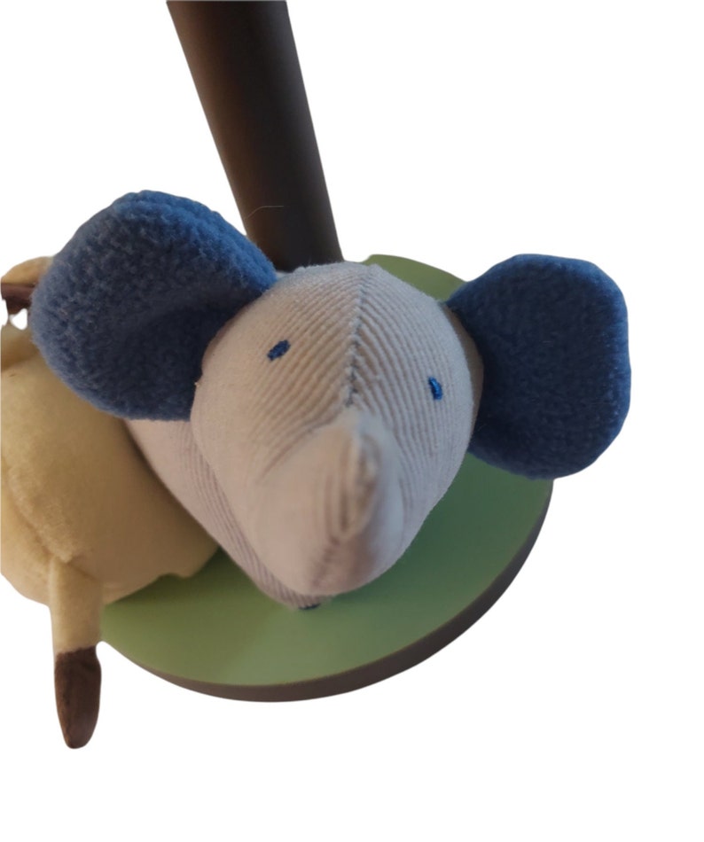 Kids Room Nursery Zoo Jungle Safari Animals Table Lamp Etsy