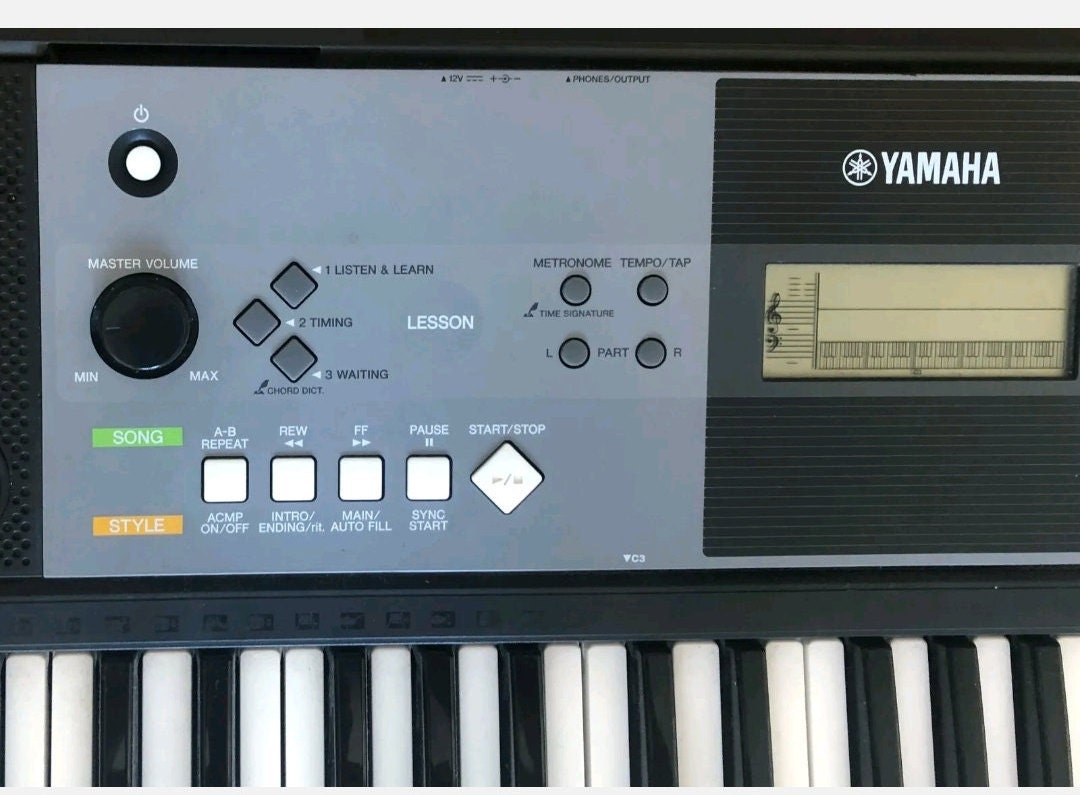 YAMAHA PSR-E233 MIDI Electronic Keyboard With Stand Great - Etsy