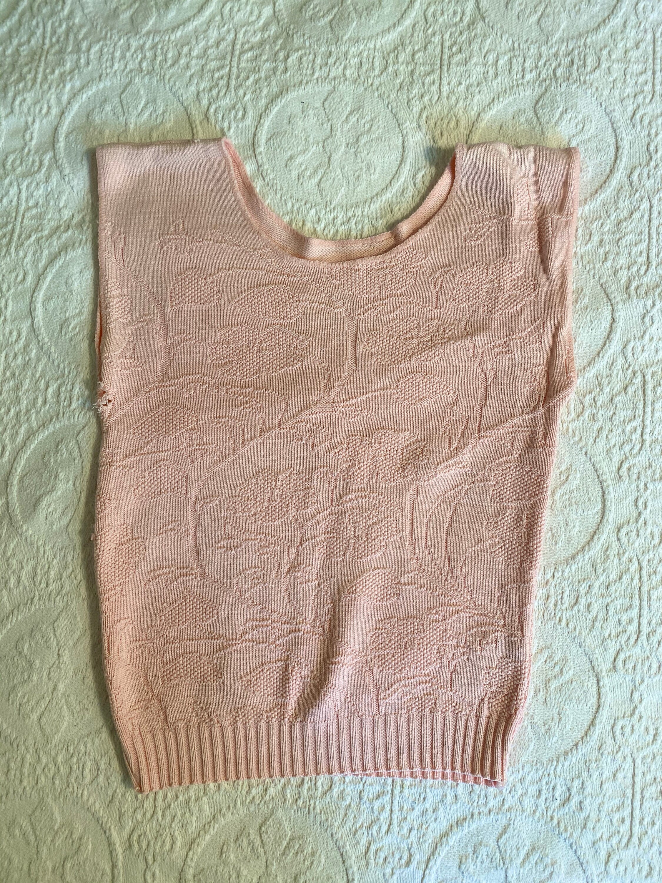 Vintage sweater cut off Etsy