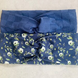 Twisted stretch headband