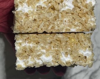 Rice Krispie Treats, Gourmet Brown Butter Bars. For Summer, Spring and Easter