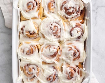 Soft Yummy Cinnamon Rolls | Homemade Roll Pack|For Summer, Spring, Independence Day, Celebration and Parties