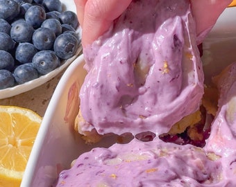 Lemon Blueberry Rolls Homemade Sweet Rolls. Homemade Roll Pack|For Summer, Spring, Independence Day, Celebration and Parties