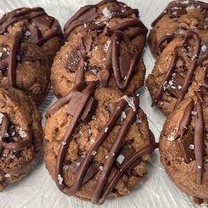 Triple Chocolate Cookies. Homemade cookies Pack |For Summer, Spring, Independence Day, Celebration and Parties
