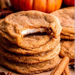 Pumpkin Cheesecake Cookies | Homemade Cookie Pack| For Summer, Thank You Gift, Mother's day and Father's Day