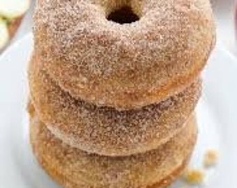 Apple Cider Donuts 1 dozen(12)|  Homemade Donuts Pack | | For Summer, Thank You Gift, Independence Day  and Father's Day