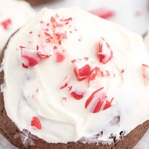 Peppermint patty Cookies.  Homemade cookie Pack | For Winter, Christmas, Holidays, Celebration and parties