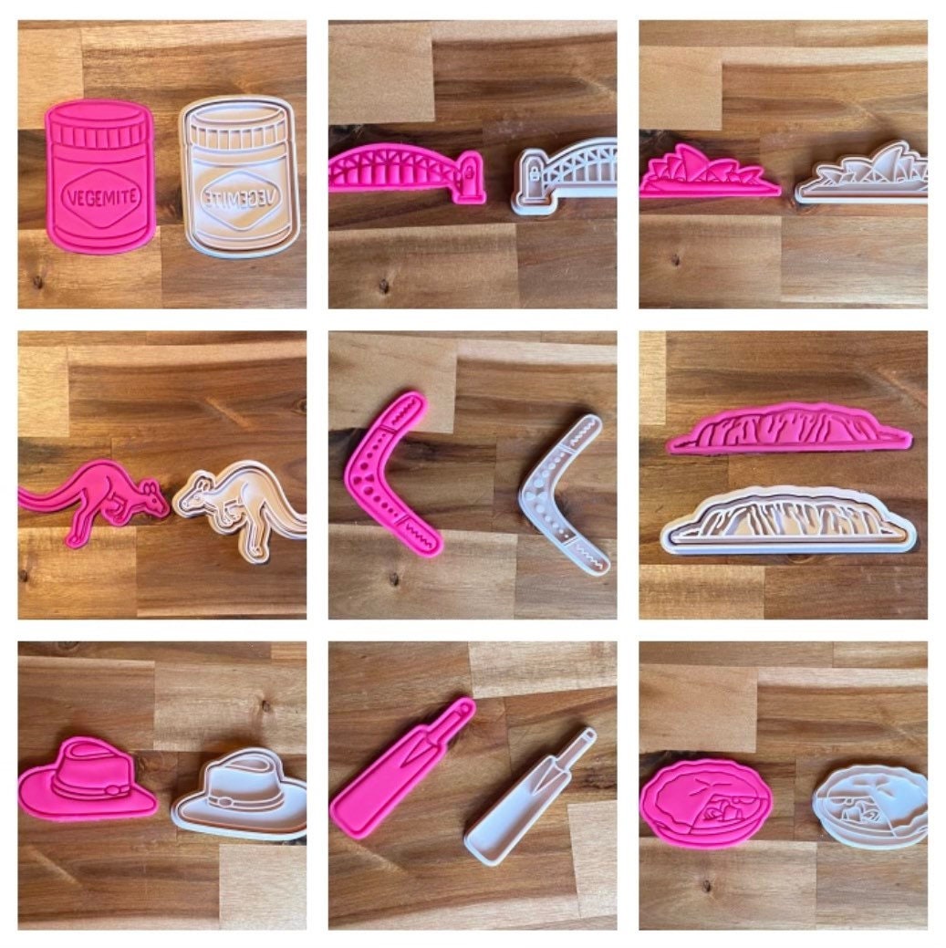 Australia Theme Sydney Opera House Cookie Cutter Stamp Fondant Embosser Etsy Australia