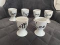 Personalized porcelain egg cups