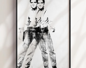 アンディ・ウォーホル フォーエルヴィス Amazon.co.jp: ポスター アンディ ウォーホル ダブル エルビス