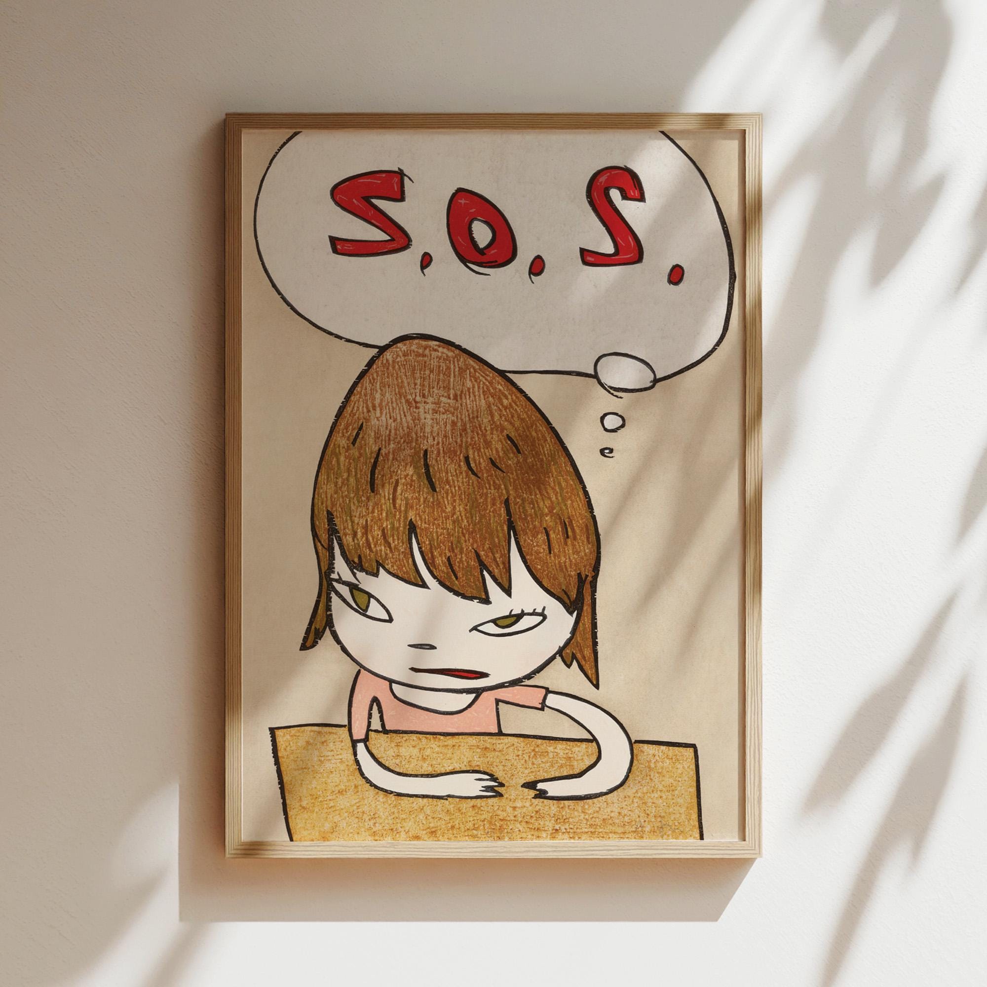 Yoshitomo nara knife behind back - Etsy 日本
