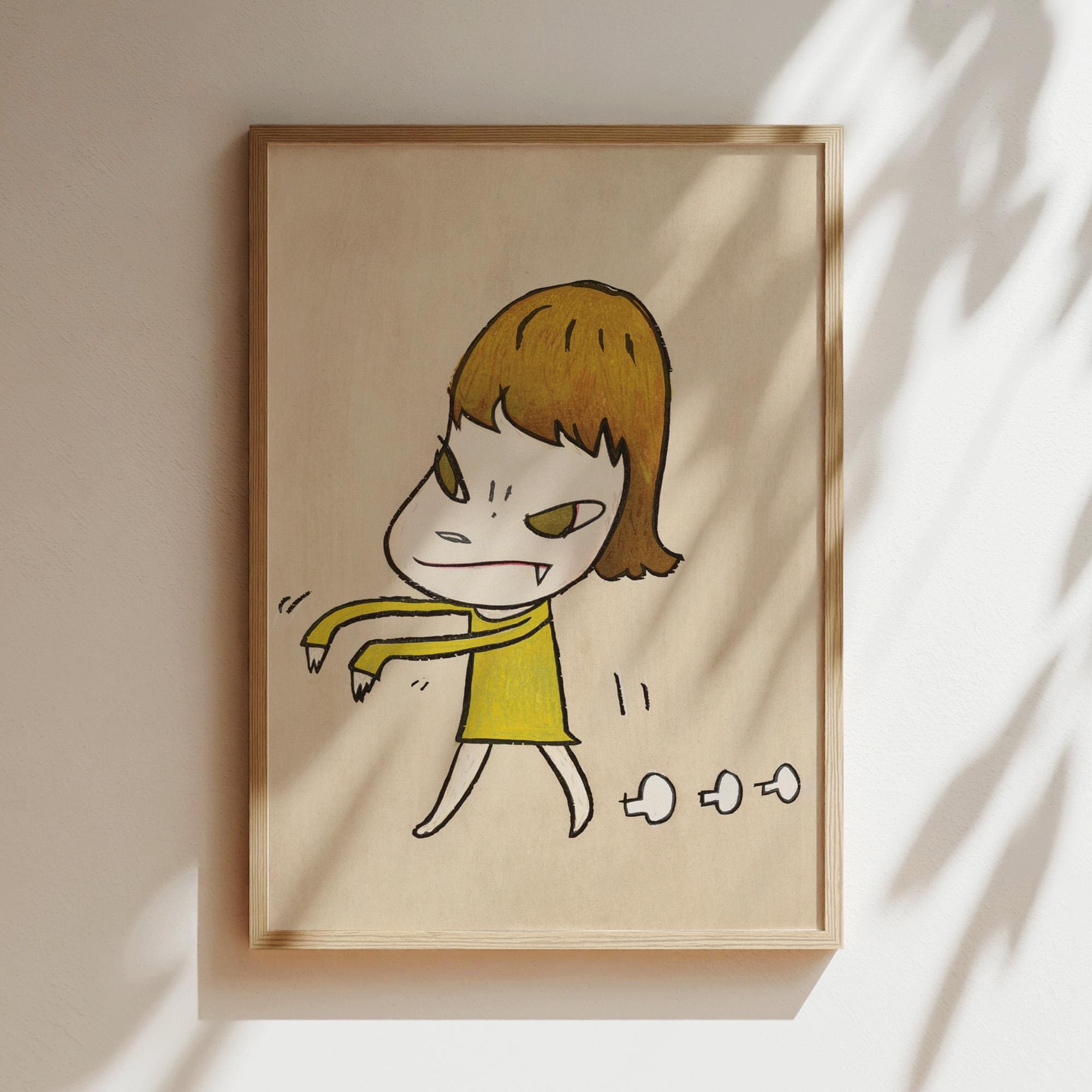 Yoshitomo nara knife behind back - Etsy 日本