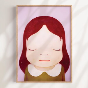 Yoshitomo Nara Knife Behind Back - Etsy