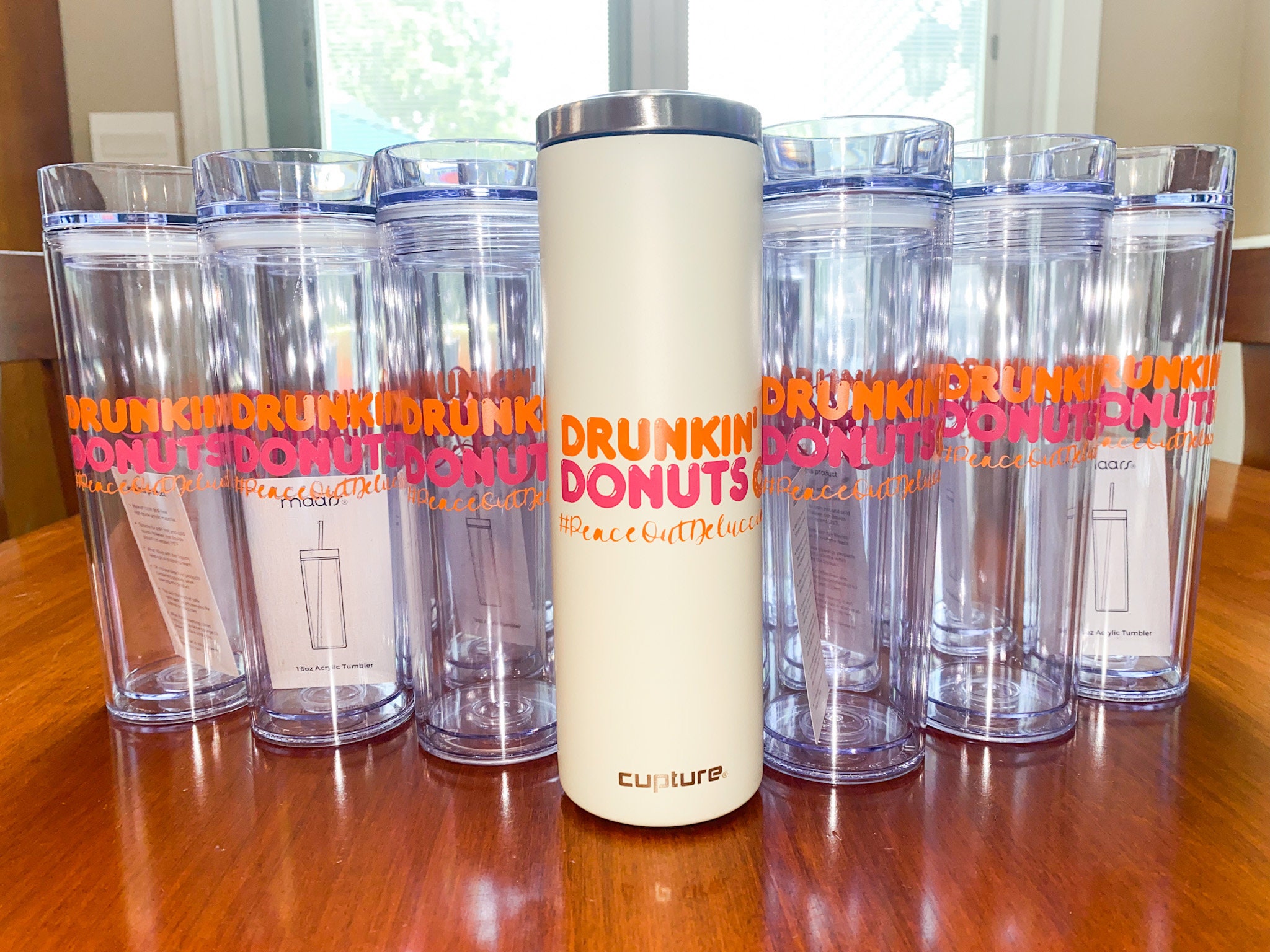DUNKIN DONUTS 32 OZ HOT/COLD INSULATED THERMOS (BRAND NEW) - sporting goods  - by owner - sale - craigslist