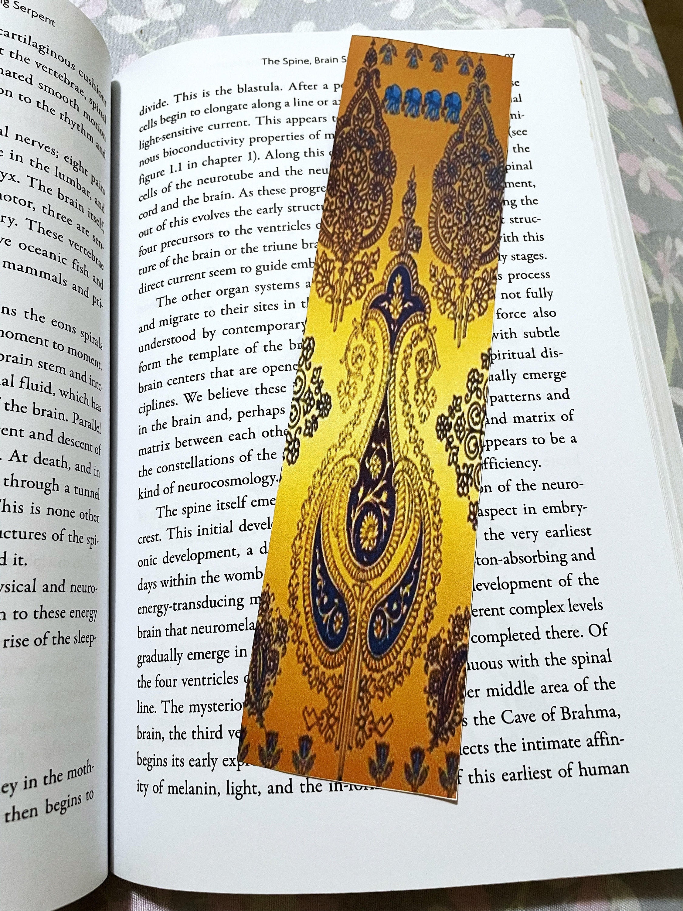 Bookmark Double Sided Handmade Etsy