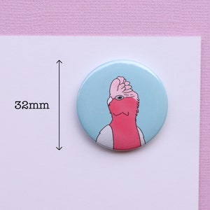 Australian Bird Fridge/Whiteboard Magnets | Set of 6 image 2