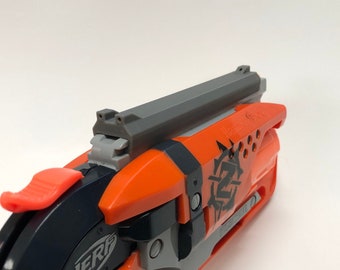 Nerf Hammershot Iron Sights Attachment - 3D Printed