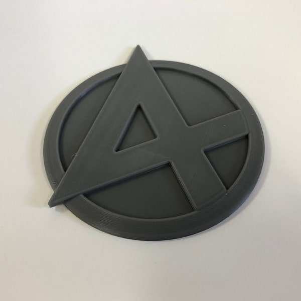 Fantastic Four Chest Emblem (Multiverse of Madness) - 3D Printed