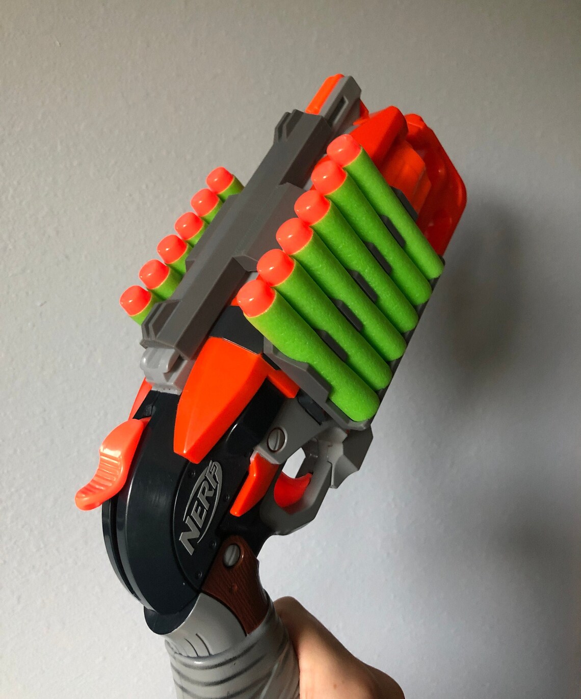 Nerf Hammershot Mod Sight With Dart Holders Attachment 3d Etsy